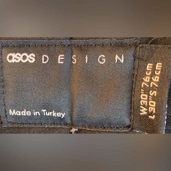 ASOS Gray Striped Cargo Pants - Picture 8 of 11